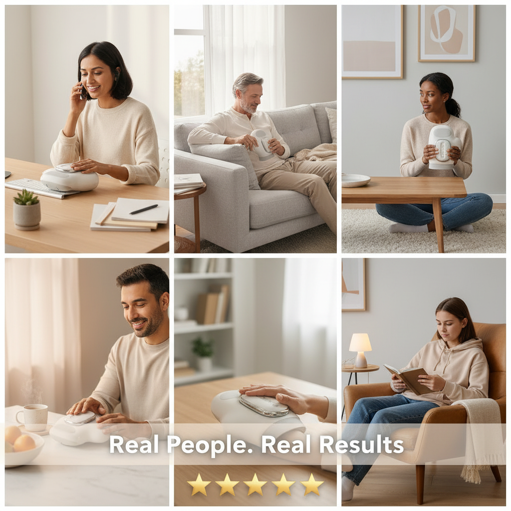 Verveluna 3 in 1 Hand Massanger