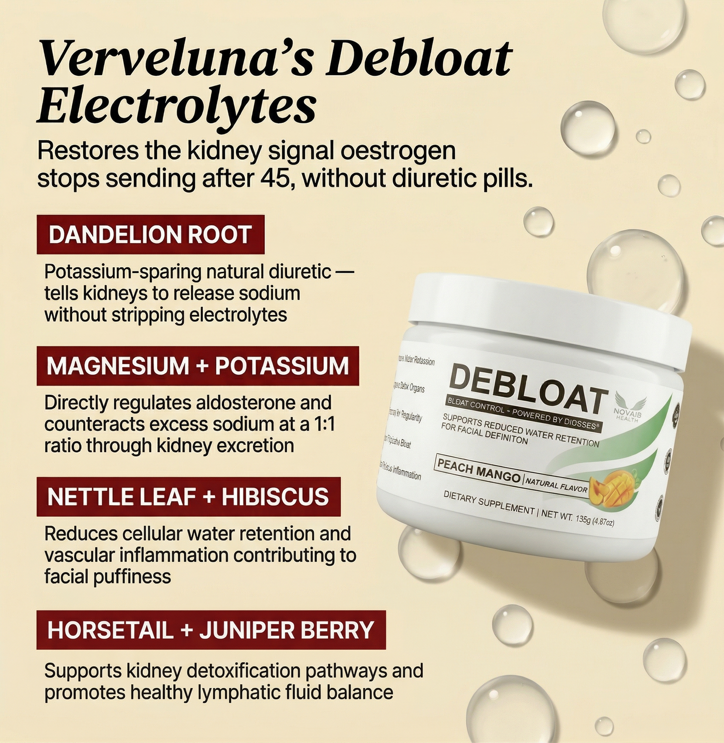 Verveluna's Debloat Electrolytes