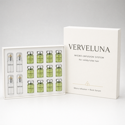 Verveluna ™ Hair Regrowth 2.0 Adenosine & Copper Peptide Micro-Infusion System