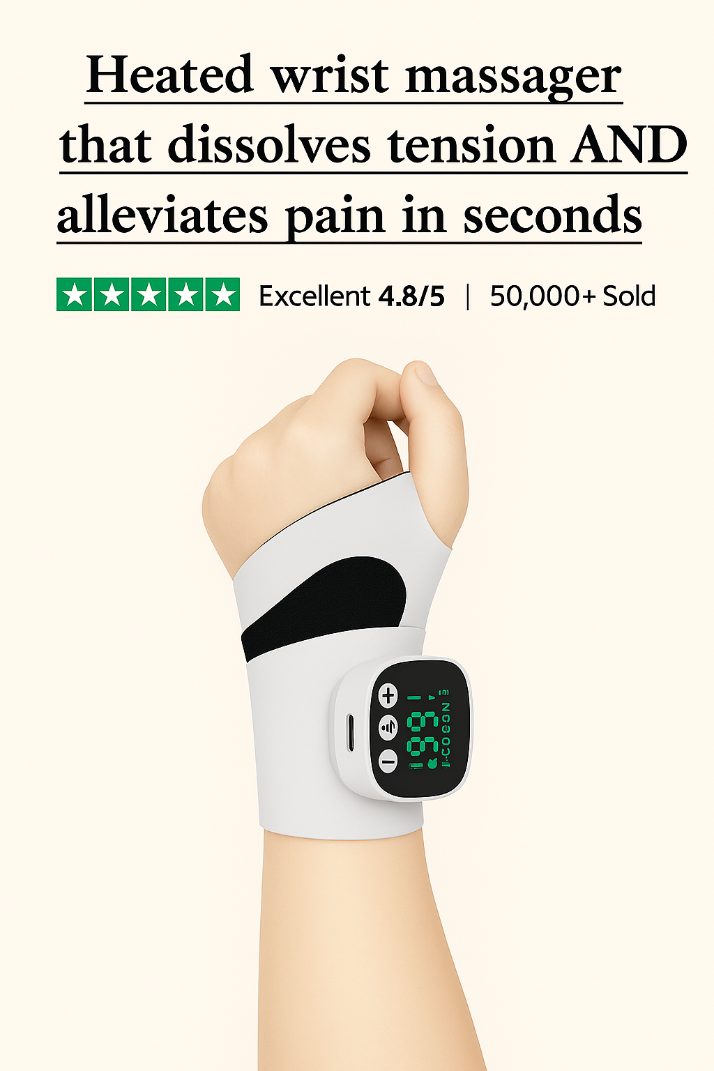 Verveluna Heated Wrist Massager